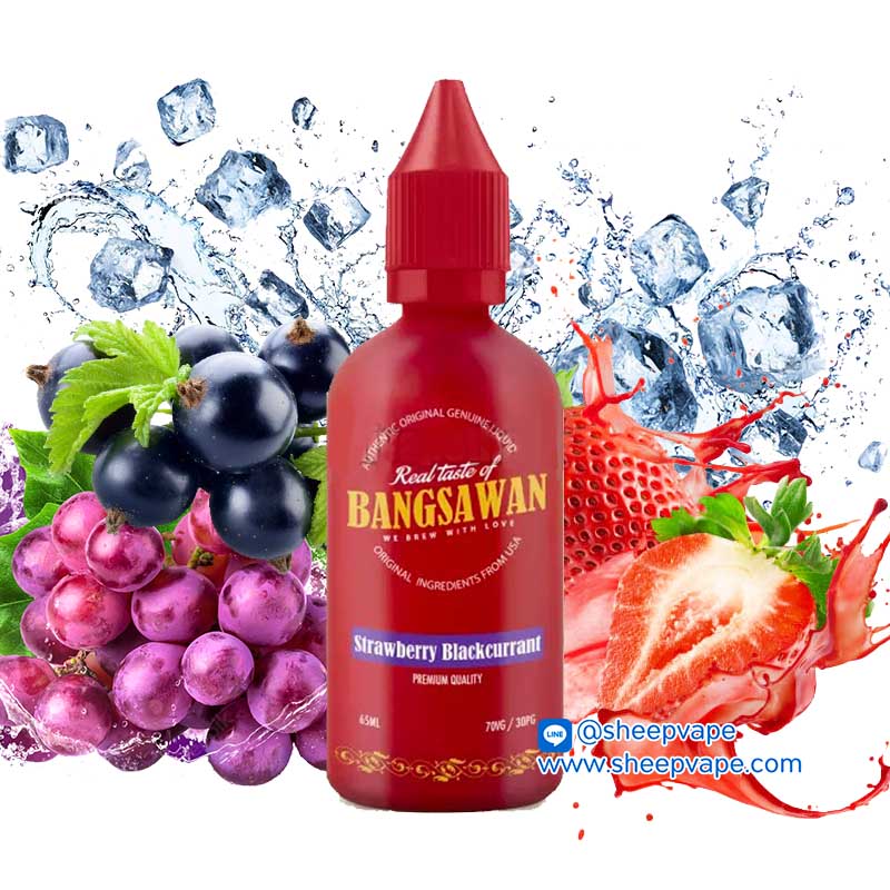 bangsawan strawberry blackcurren red bangsawan strawberry blackcurren บัง แดง 60ml