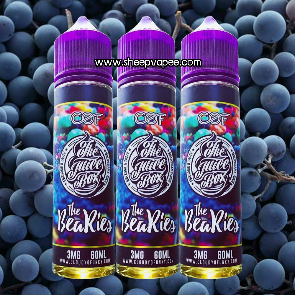 cloudy o funky beakies โอบีกี้ beakies โอบีกี้ องุ่น 60ml