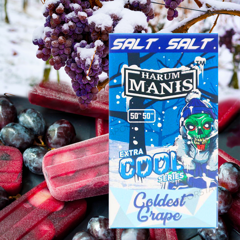 Salt manis coldest grape เมนิสองุ่น 30ml Salt manis coldest grape เมนิสองุ่น 30ml