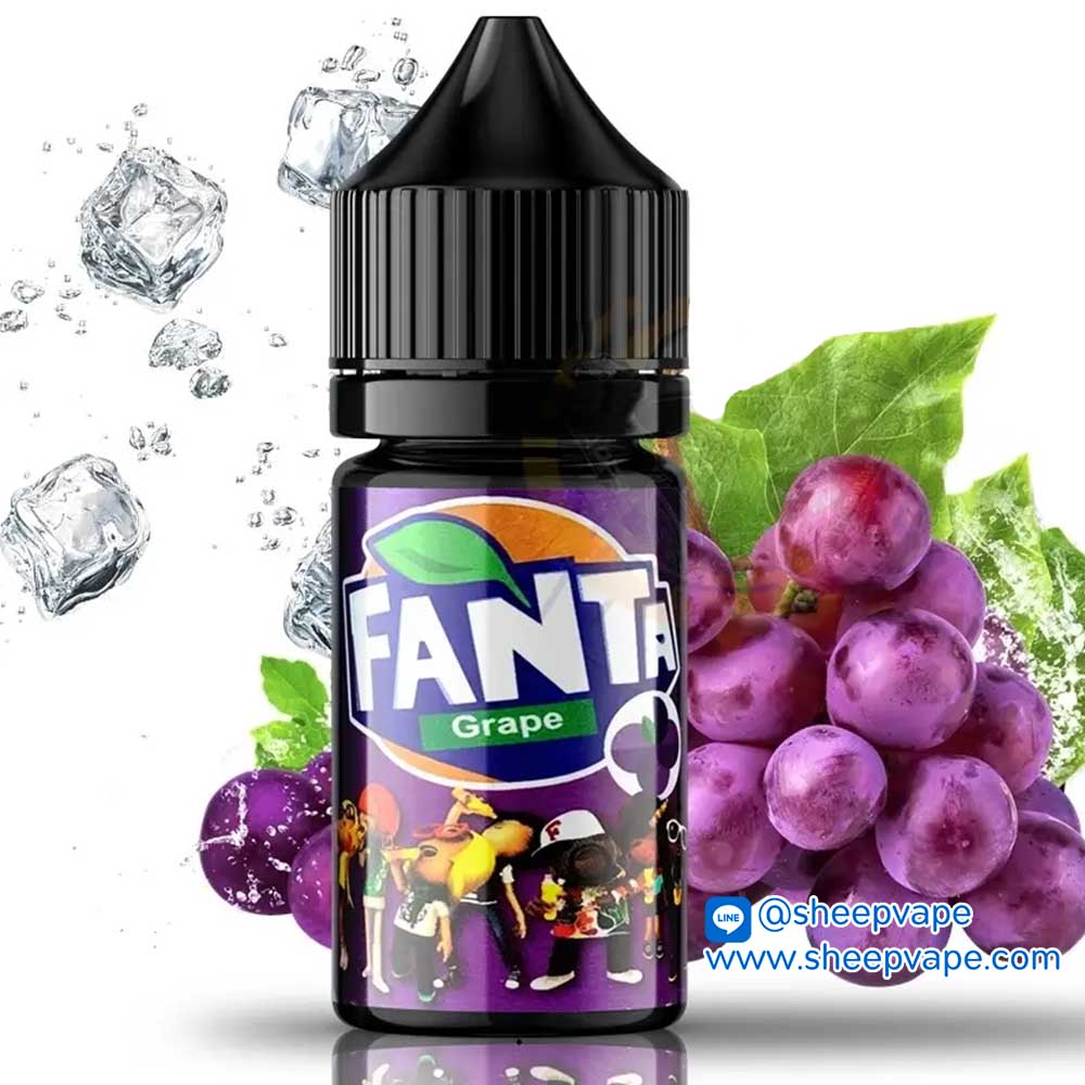 salt fanta grape ซอล แฟนต้า เกรปองุ่น 30ml Salt Fanta Grape แฟนต้า องุ่น 30ml