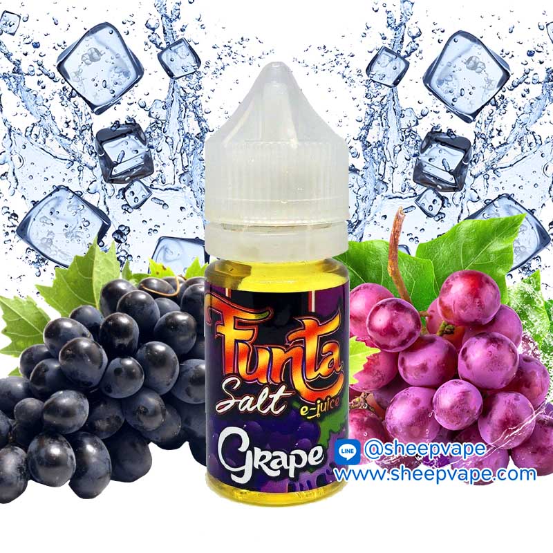 salt funta grape ฟันต้า องุ่น 30ml salt funta grape ฟันต้า องุ่น 30ml
