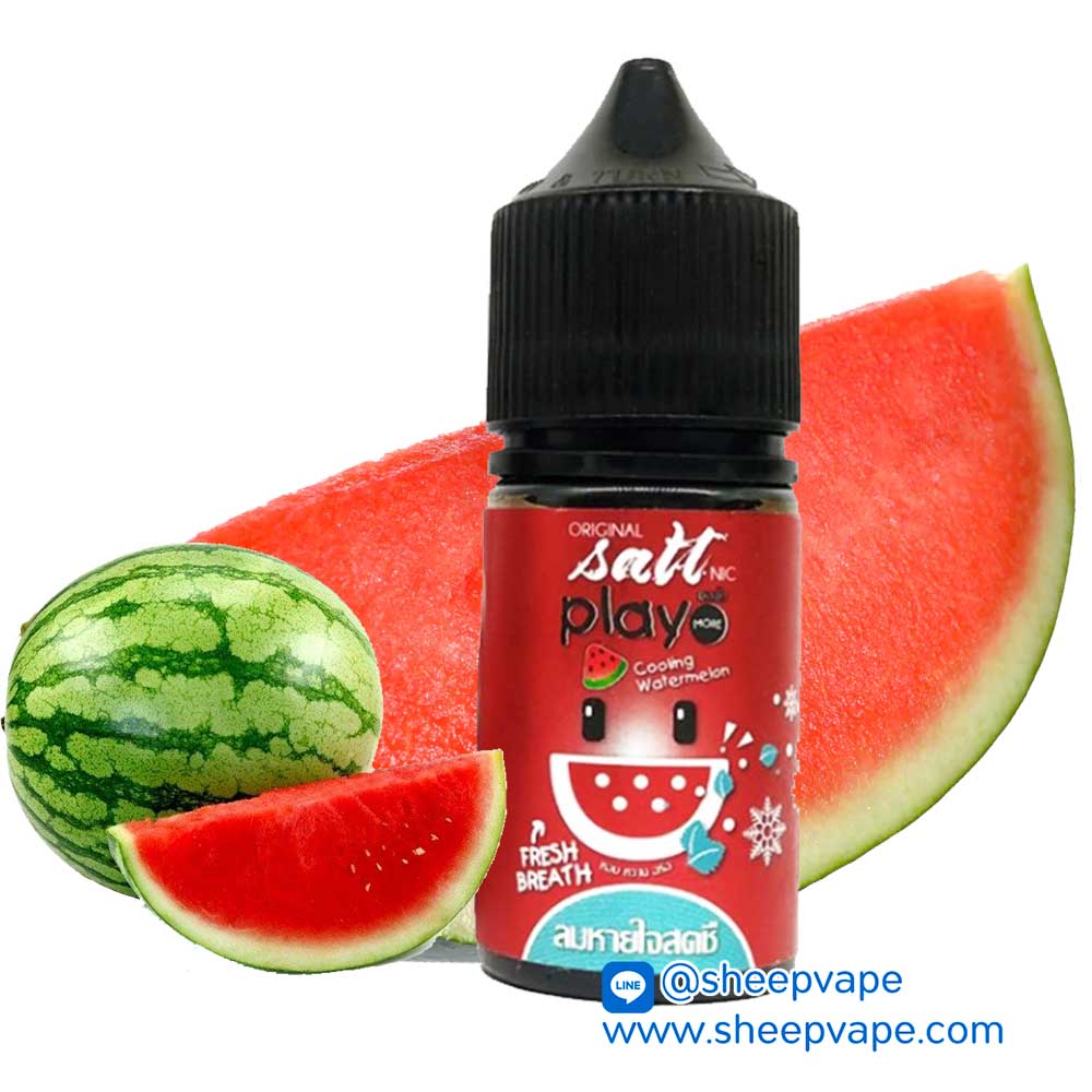 Salt play watermelon ซอล เพลแตงโม 30ml Salt play watermelon ซอล เพลแตงโม 30ml