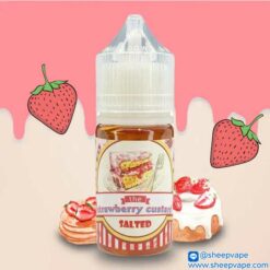 Salt strawberry custard ซอล สตอเบอรี่คัสตาด 30ml