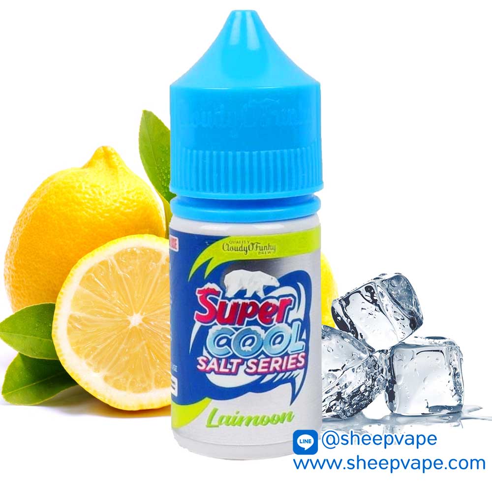 salt supercool laimoon ซุปเปอร์คูล มะนาว 30ml salt supercool laimoon ซุปเปอร์คูล มะนาว 30ml