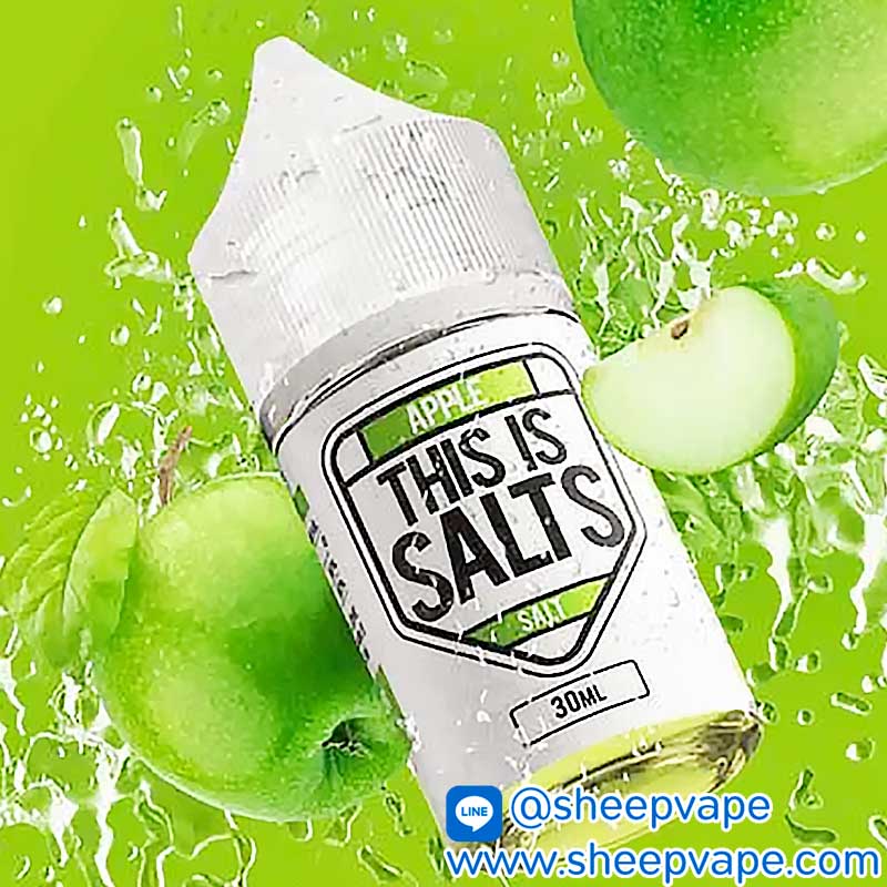 This is Salt Apple แอปเปิ้ลเขียว 30ml This is Salt Apple แอปเปิ้ลเขียว 30ml