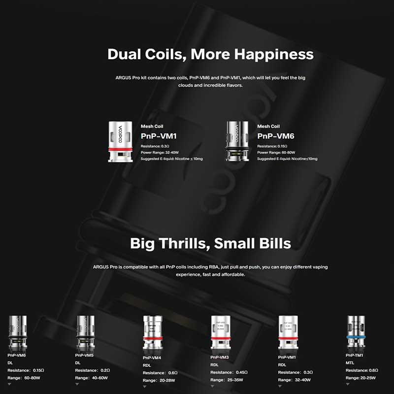 Coil Argus pro 80w Coil Argus pro 80w