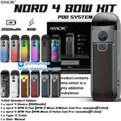 Nord 4 80w kit 2000mAh