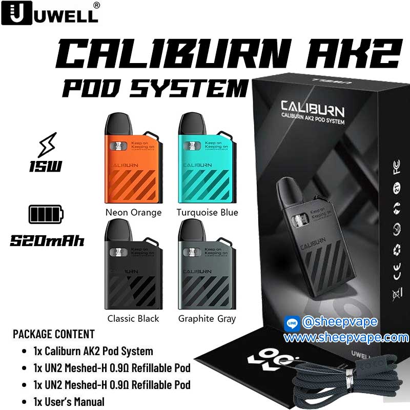 caliburn AK2 Caliburn AK2 Pod 520mAh