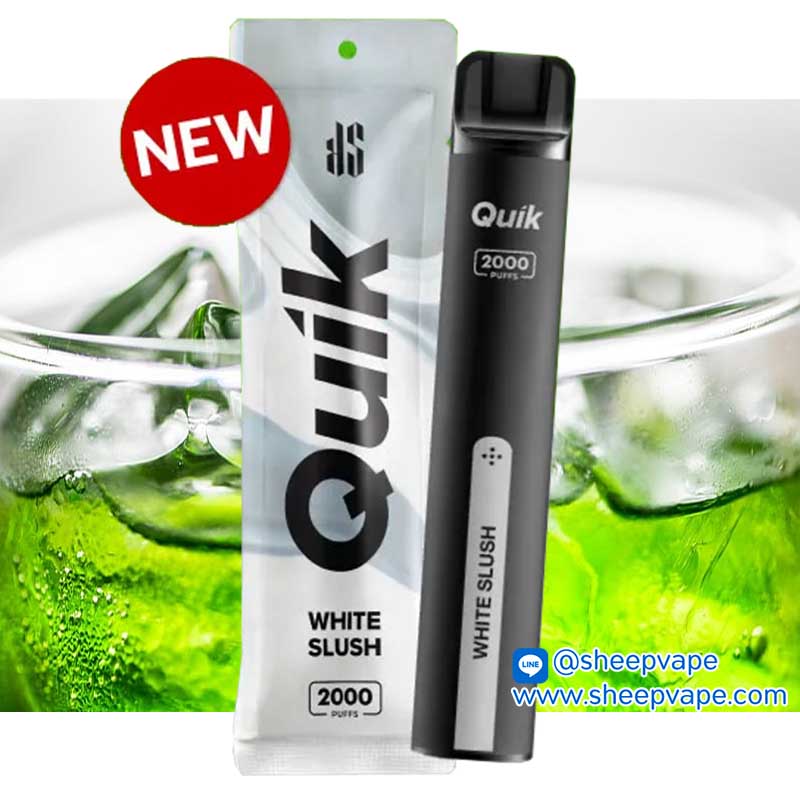 quik 2000 white slush น้ำเขียว quik 2000 white slush น้ำเขียว