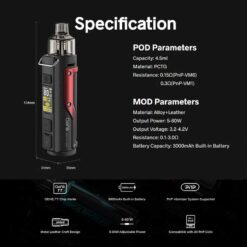 voopoo Argus pro 80w 3000mAh