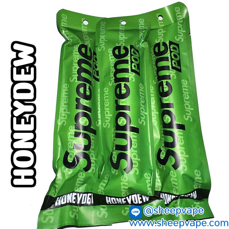 Supreme 2000puff Honeydew เมล่อน Supreme 2000puff Honeydew เมล่อน