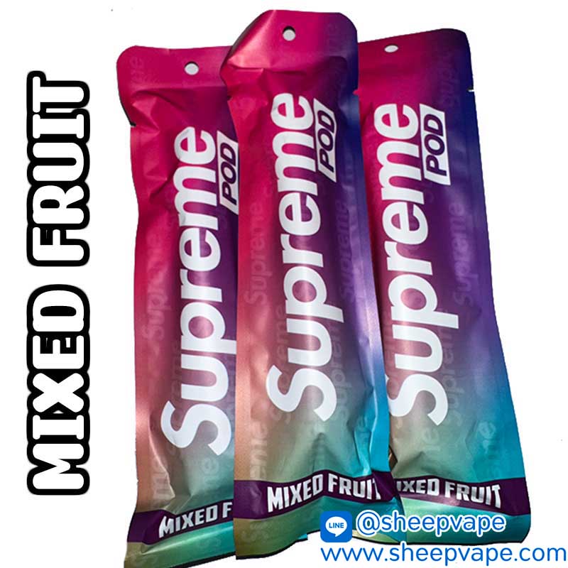 Supreme 2000puff Mixed Fruit ผลไม้รวม Supreme 2000puff Mixed Fruit ผลไม้รวม