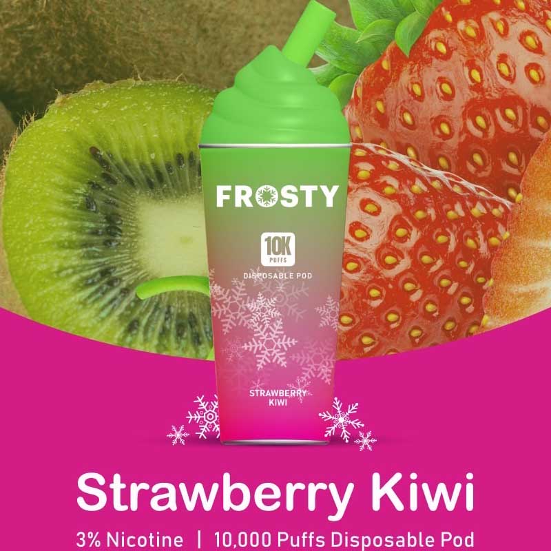 frosty 10000 puff strawberry kiwi frosty 10000 puff strawberry kiwi