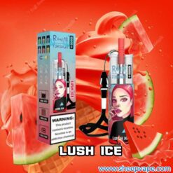 randm tornado 10000 lush ice กลิ่นแตงโมไอซ์
