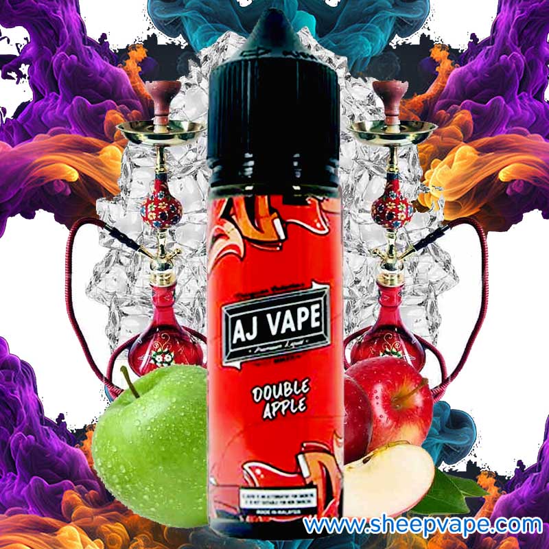 AJ VAPE double apple แอปบารากุ AJ VAPE double apple แอปบารากุ