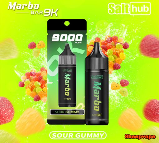 marbo bar 9k sour gummy เจลลี่กัมมี่