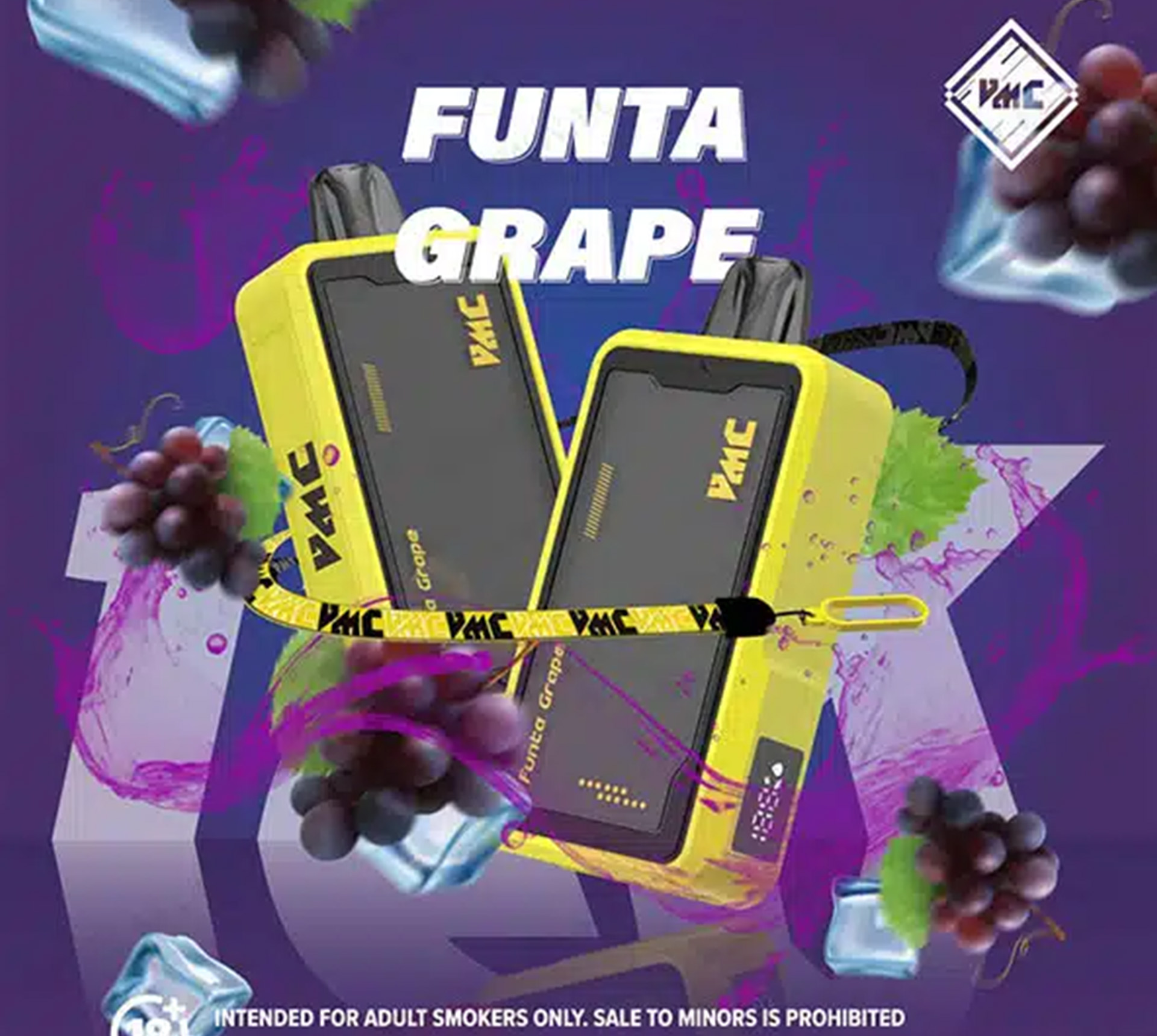 vmc 12000 funta grape ฟันต้าองุ่น vmc 12000 funta grape ฟันต้าองุ่น