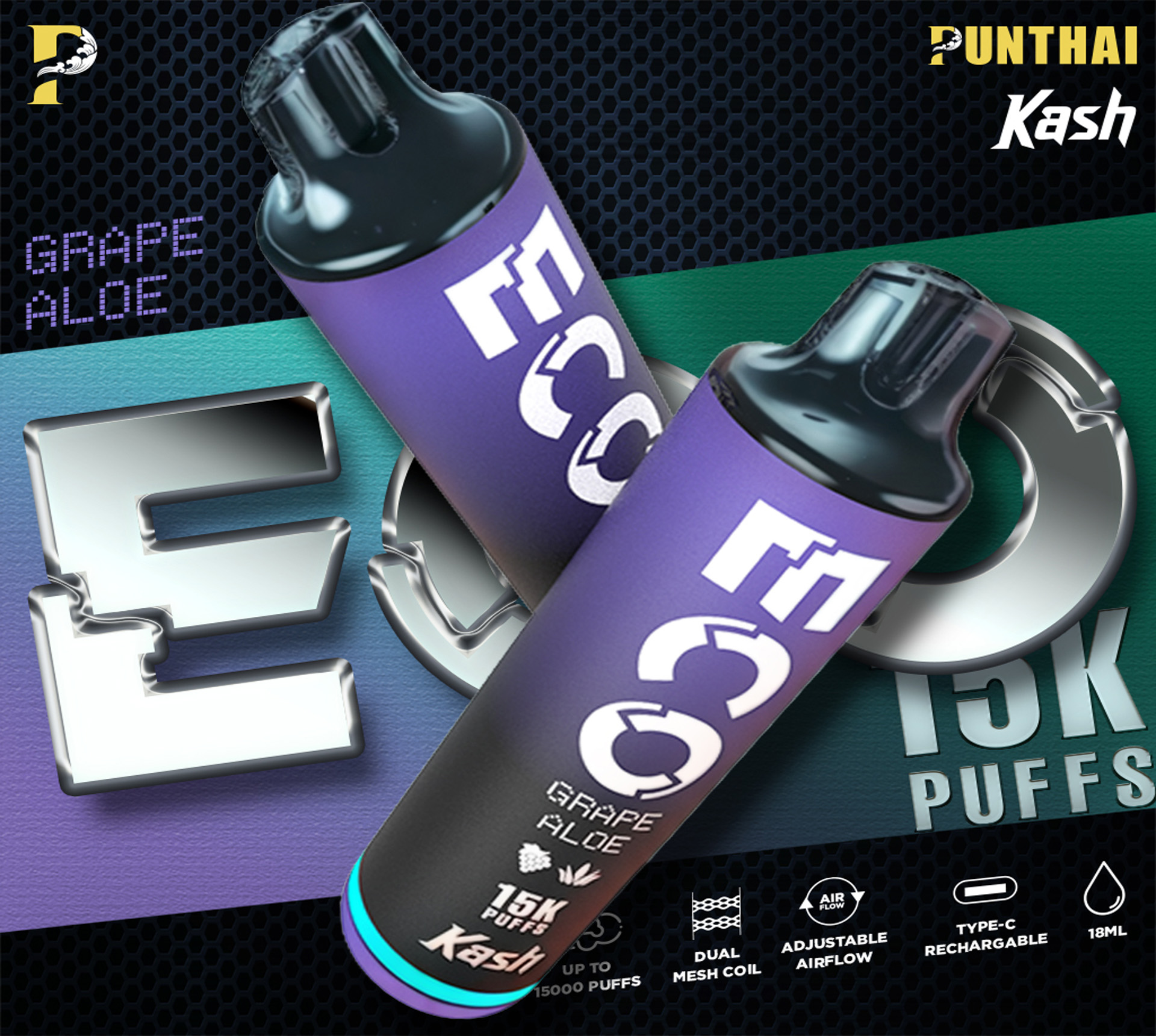 eco kash 15k grape alove องุ่นอโล eco kash 15k grape alove องุ่นอโล