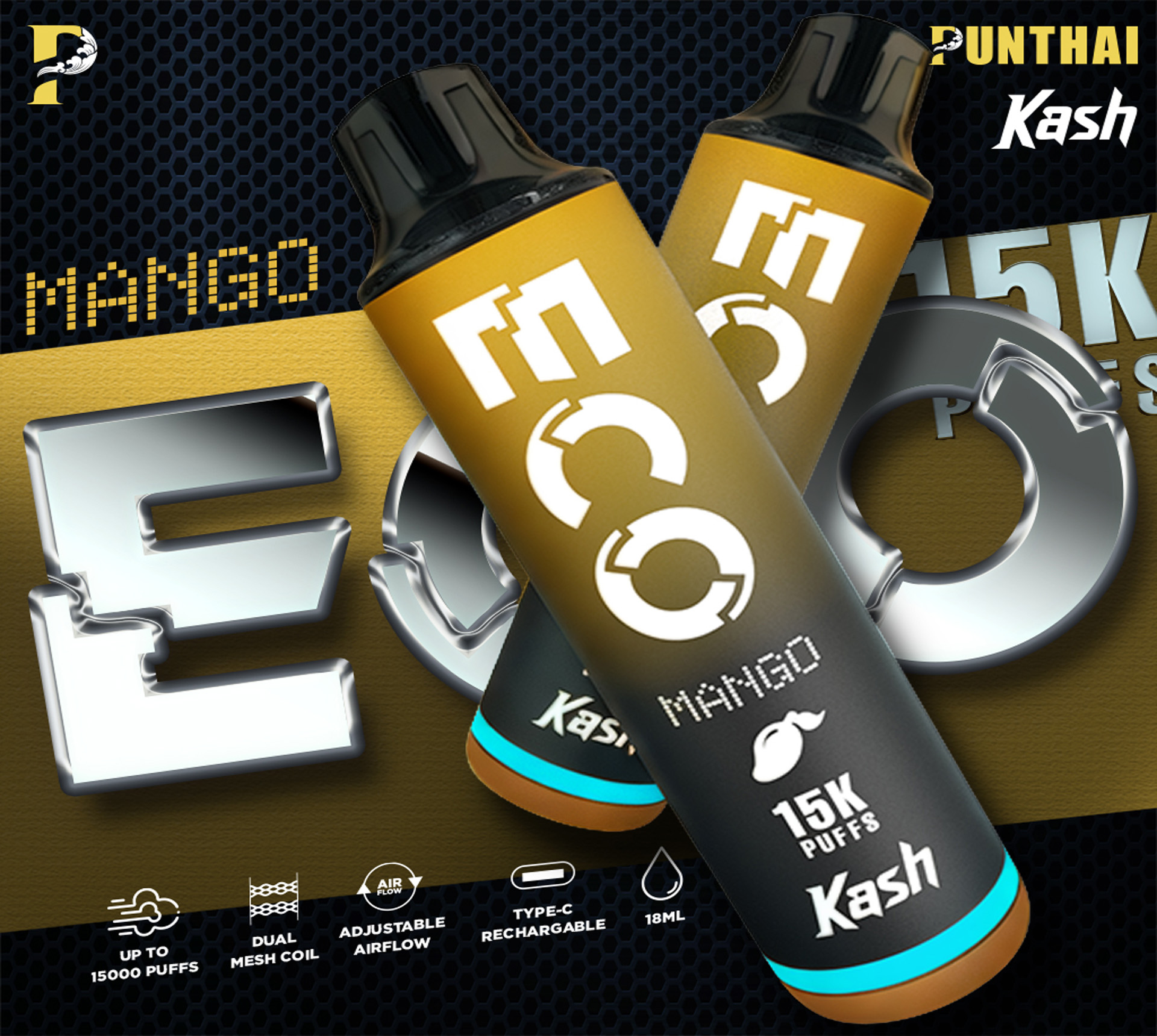 eco kash 15k mango มะม่วง eco kash 15k mango มะม่วง