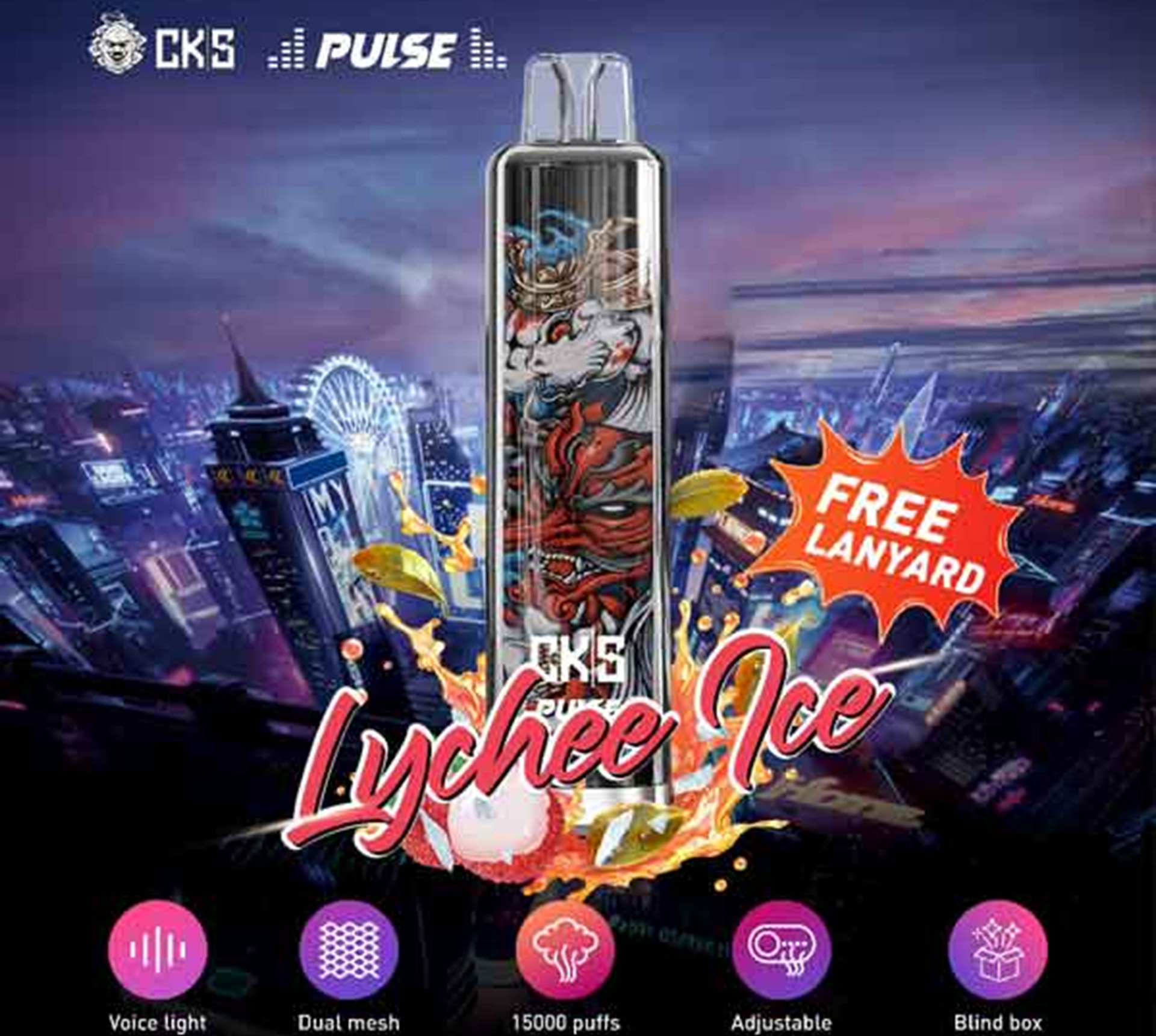 CKS 15k lychee ice CKS 15k lychee ice