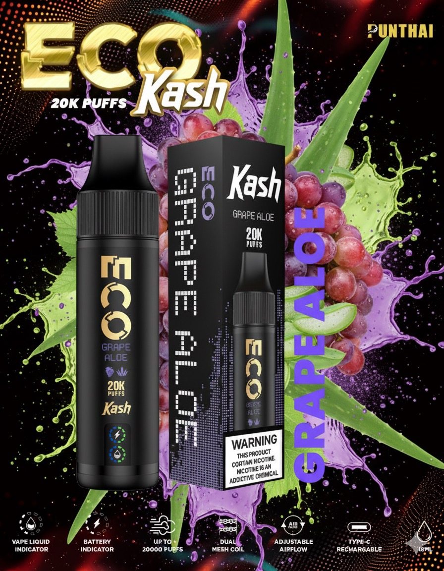 eco kash 20k grape aloe องุ่นอโลเวร่า eco kash 20k grape aloe องุ่นอโลเวร่า